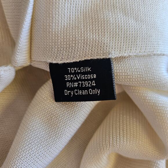 Misook silk blend poncho top. - Picture 5 of 6